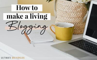How to Make a Comfortable Living Blogging
