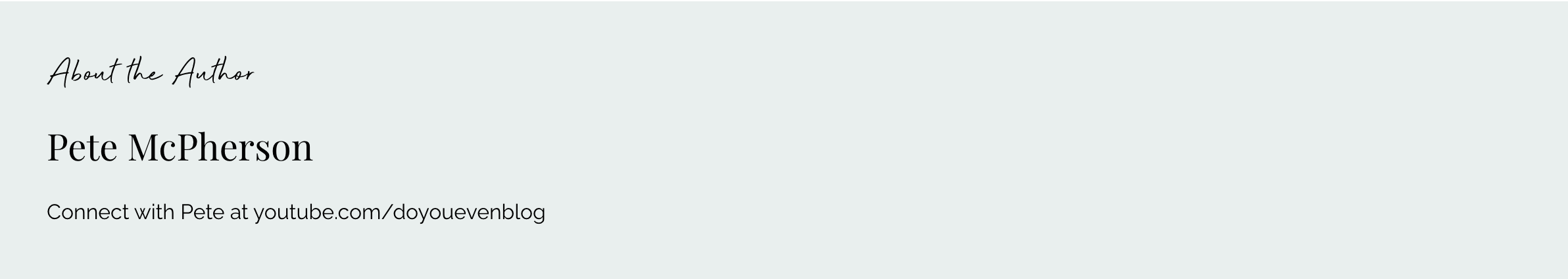 Pete McPherson