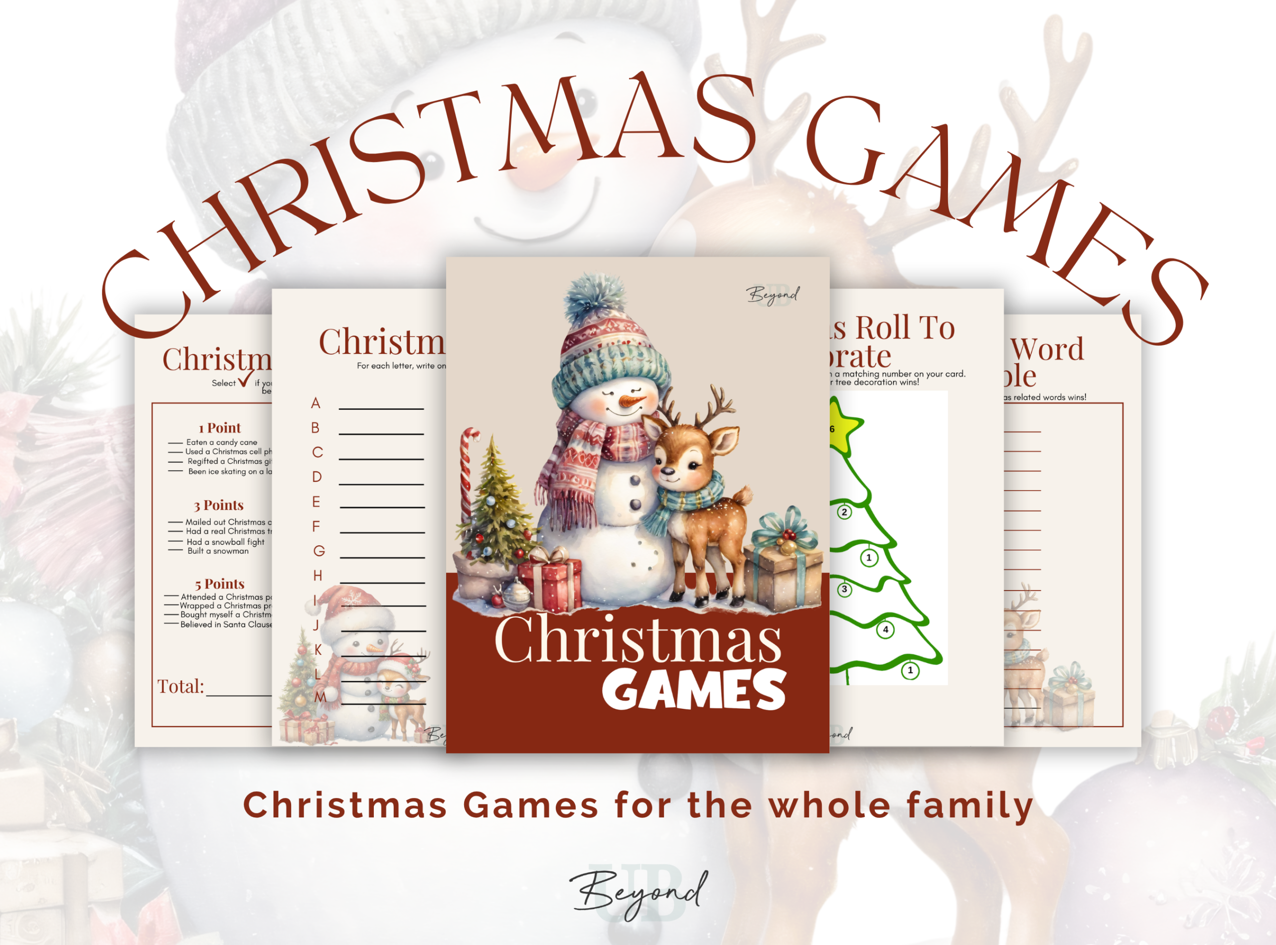 Christmas Games Evergreen