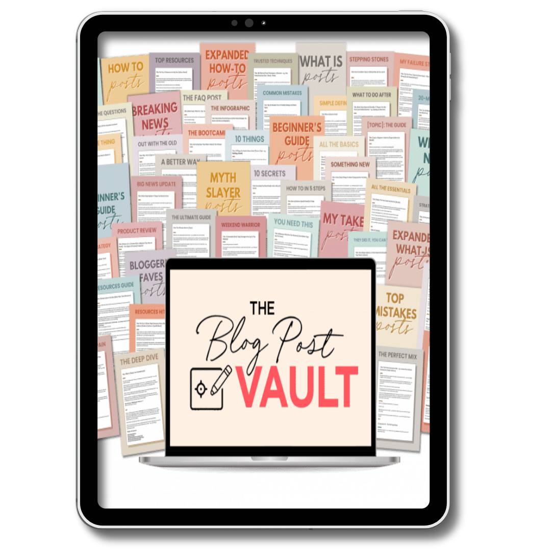 blog post vault